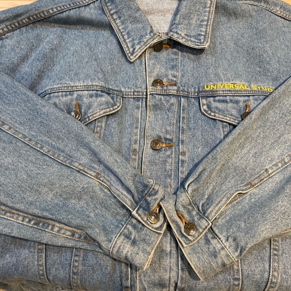 Last day! FINAL PRICE Men’s UNIVERSAL STUDIOS Denim Jacket EUC - Picture 11 of 15